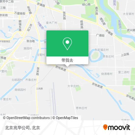 北京兆华公司地图