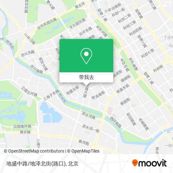 地盛中路/地泽北街(路口)地图