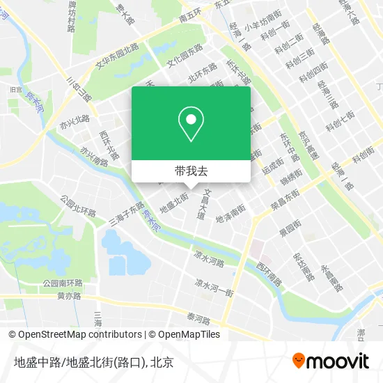 地盛中路/地盛北街(路口)地图
