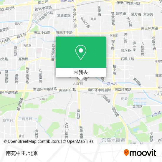 南苑中里地图