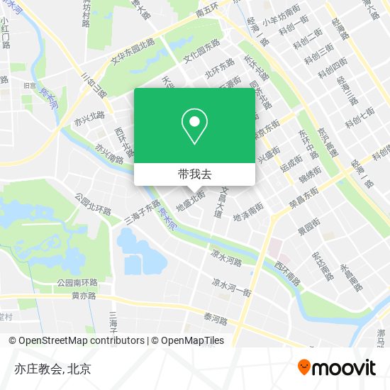 亦庄教会地图