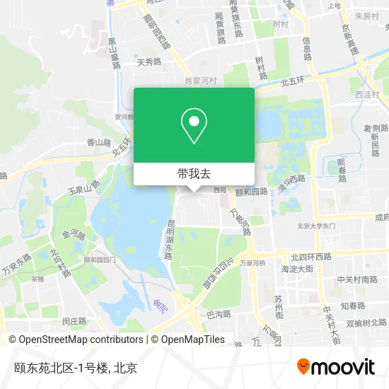 颐东苑北区-1号楼地图