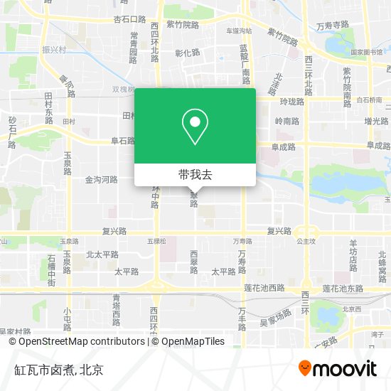 缸瓦市卤煮地图