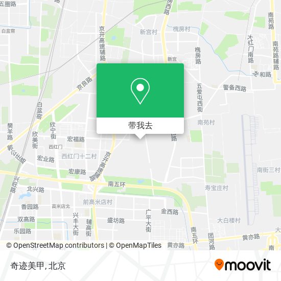 奇迹美甲地图