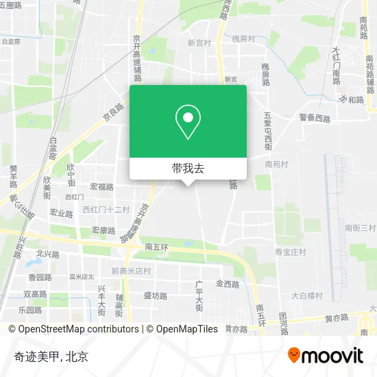 奇迹美甲地图