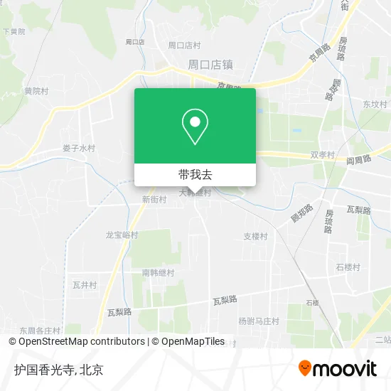 护国香光寺地图