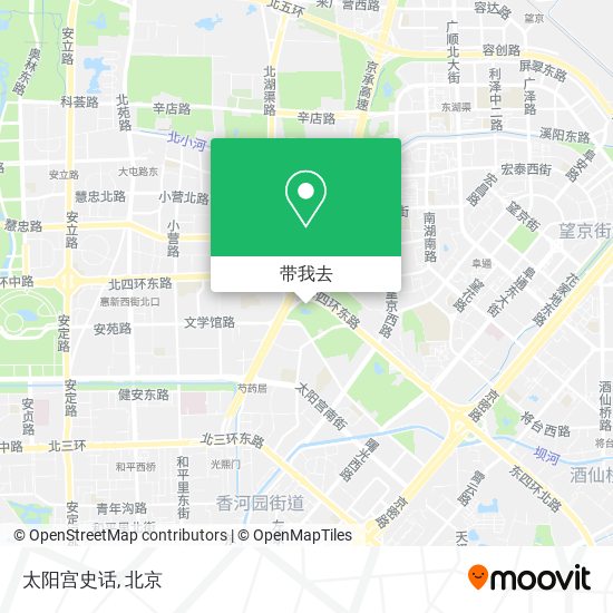 太阳宫史话地图