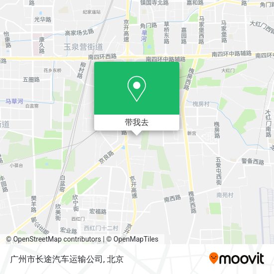 广州市长途汽车运输公司地图