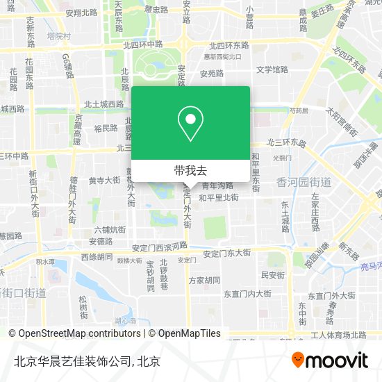 北京华晨艺佳装饰公司地图