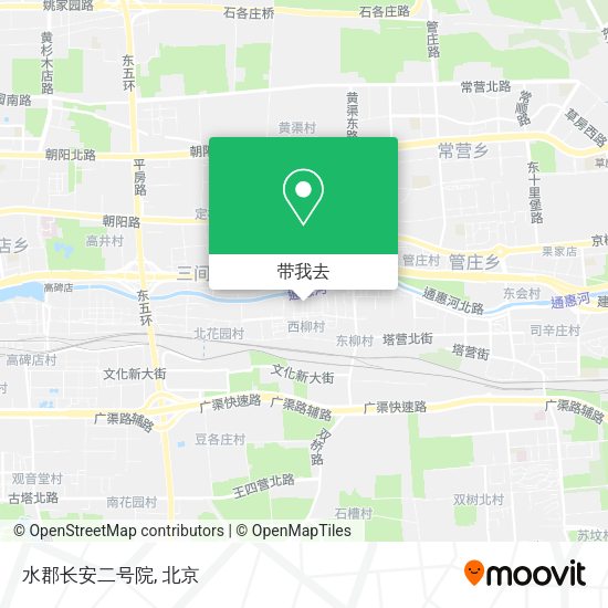 水郡长安二号院地图