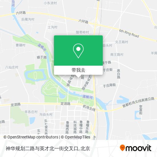 神华规划二路与英才北一街交叉口地图