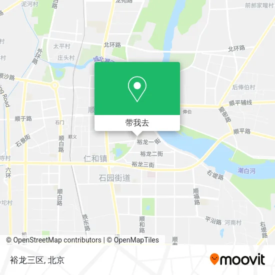 裕龙三区地图
