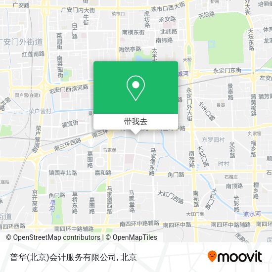普华(北京)会计服务有限公司地图