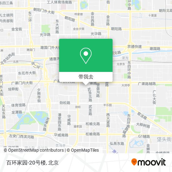 百环家园-20号楼地图