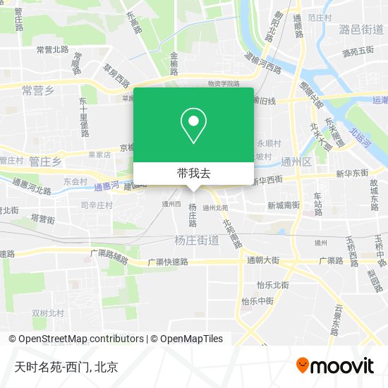 天时名苑-西门地图