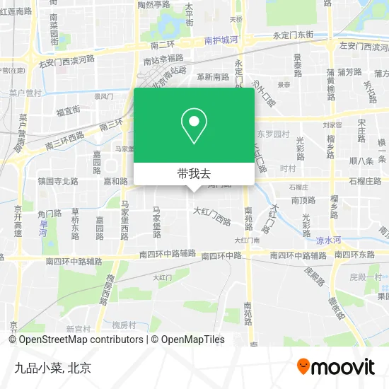 九品小菜地图