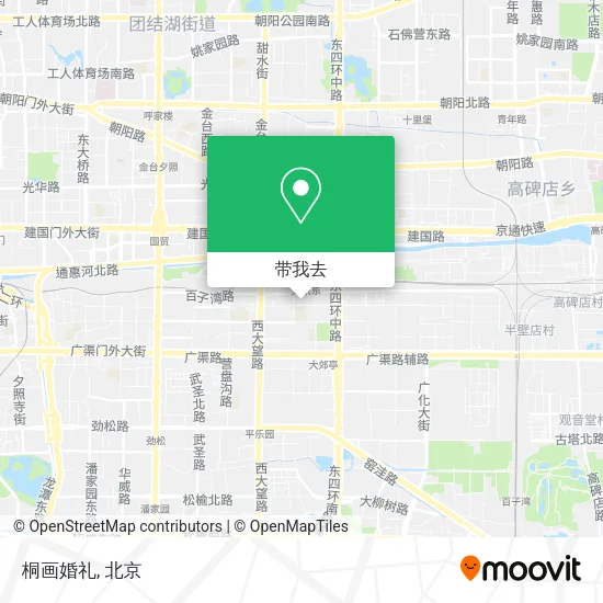 桐画婚礼地图