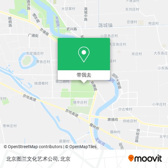北京图兰文化艺术公司地图