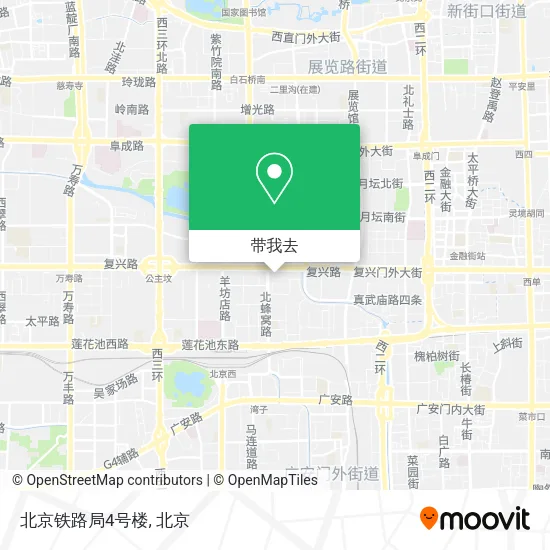 北京铁路局4号楼地图