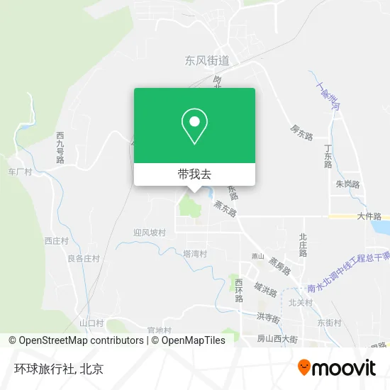 环球旅行社地图