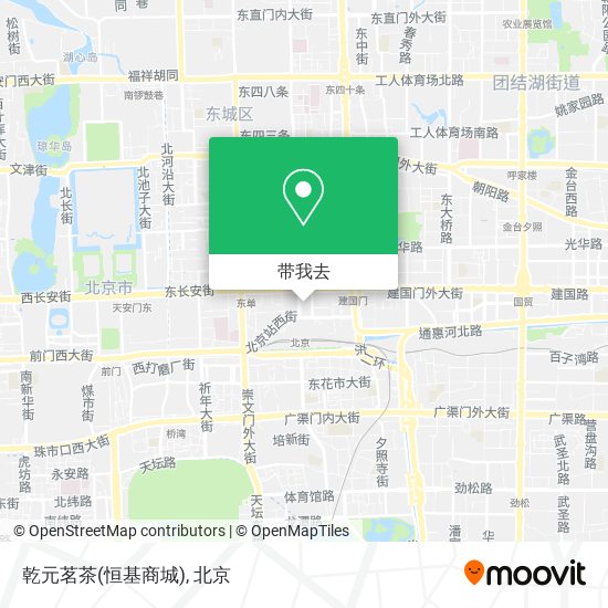 乾元茗茶(恒基商城)地图