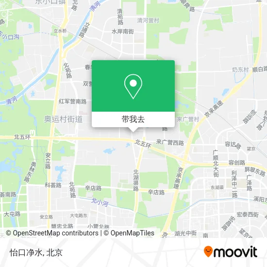 怡口净水地图