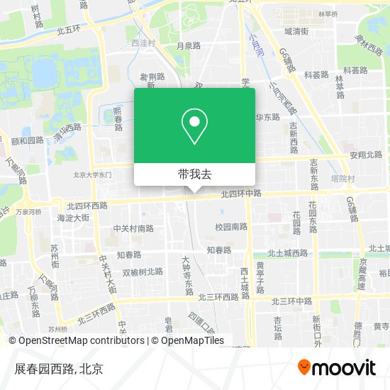 展春园西路地图
