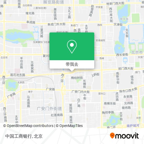 中国工商银行地图