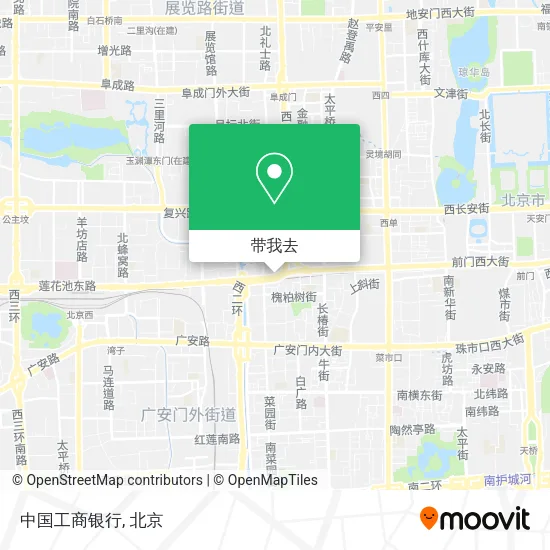 中国工商银行地图