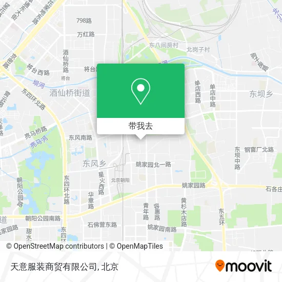 天意服装商贸有限公司地图