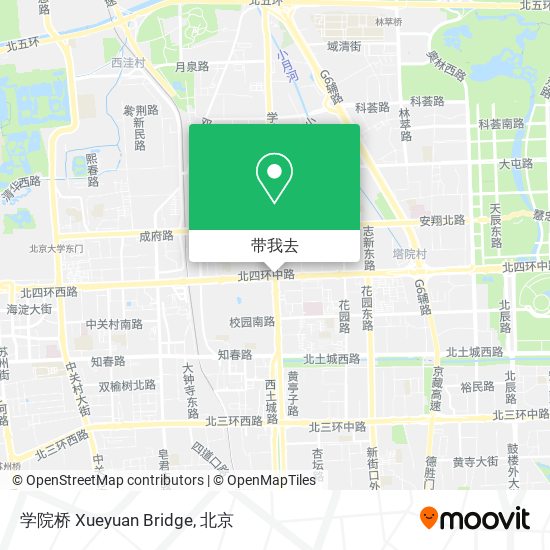 学院桥 Xueyuan Bridge地图