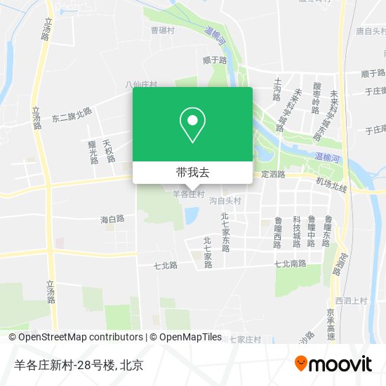 羊各庄新村-28号楼地图