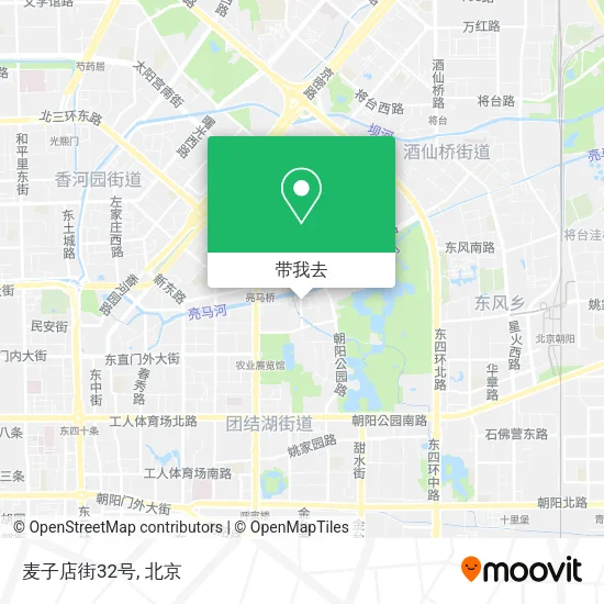 麦子店街32号地图