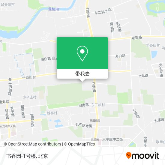 书香园-1号楼地图