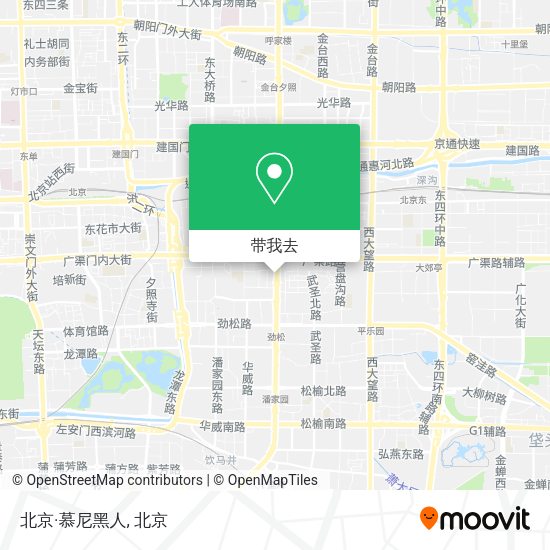 北京·慕尼黑人地图