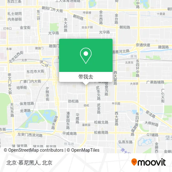 北京·慕尼黑人地图