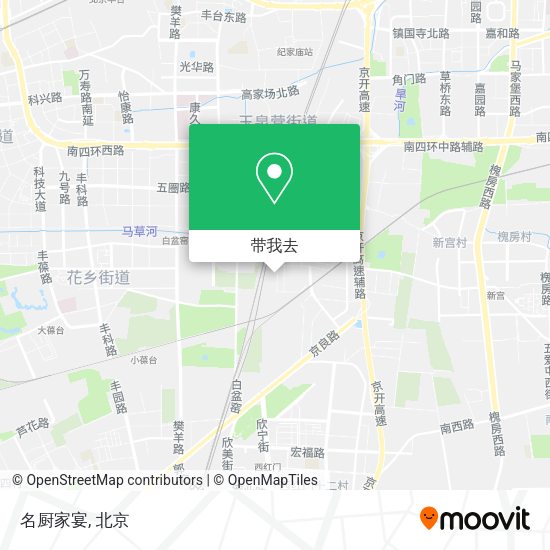 名厨家宴地图