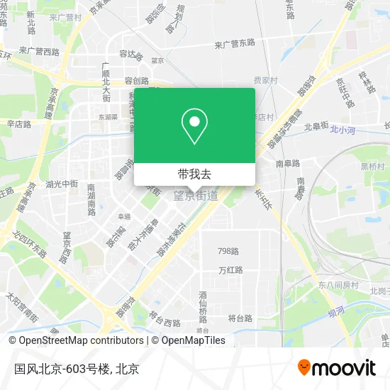 国风北京-603号楼地图