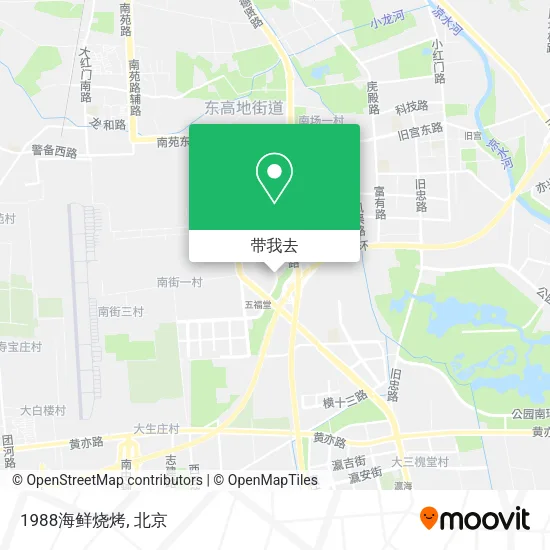 1988海鲜烧烤地图