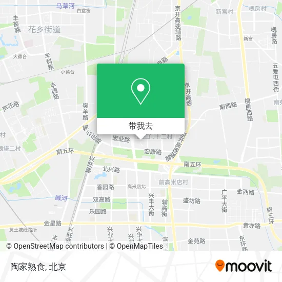 陶家熟食地图
