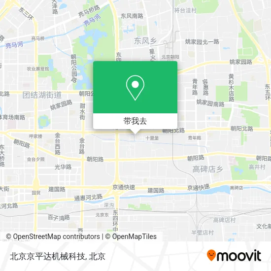 北京京平达机械科技地图