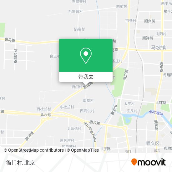 衙门村地图