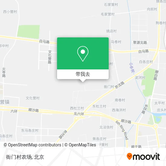 衙门村农场地图