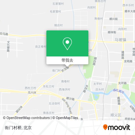 衙门村桥地图