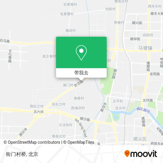 衙门村桥地图