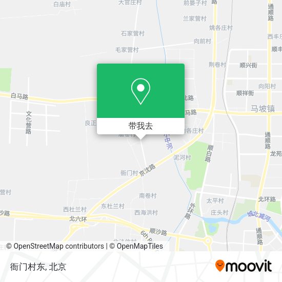 衙门村东地图