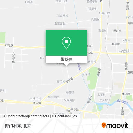 衙门村东地图