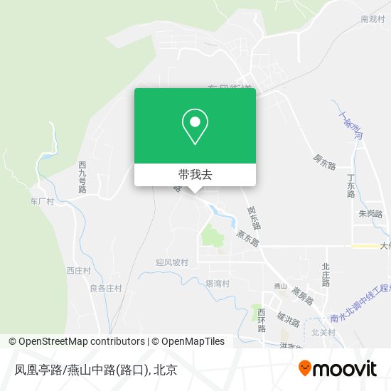 凤凰亭路/燕山中路(路口)地图