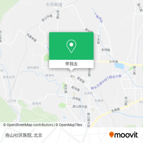 燕山社区医院地图