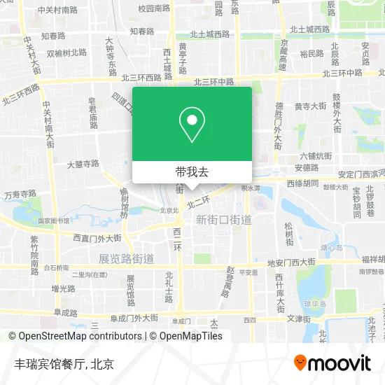 丰瑞宾馆餐厅地图